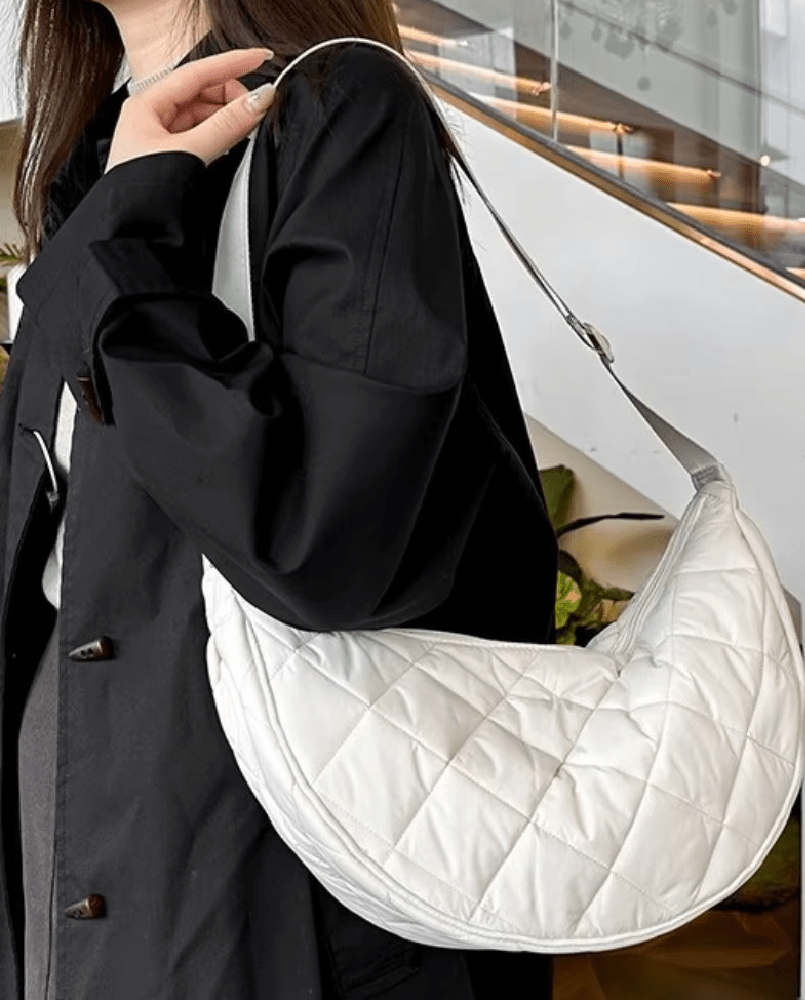 SOERA Ella Nylon Crossbody Belt Bag - Bag - SOERA-605315-CRE-40-26435 Creamy-White