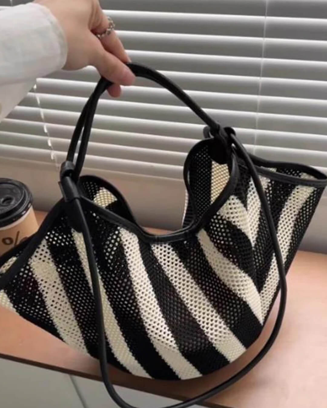SOERA Liam Woven Crossbody Bag - Bag - SOERA-606979-BLA-OS-76771 Black