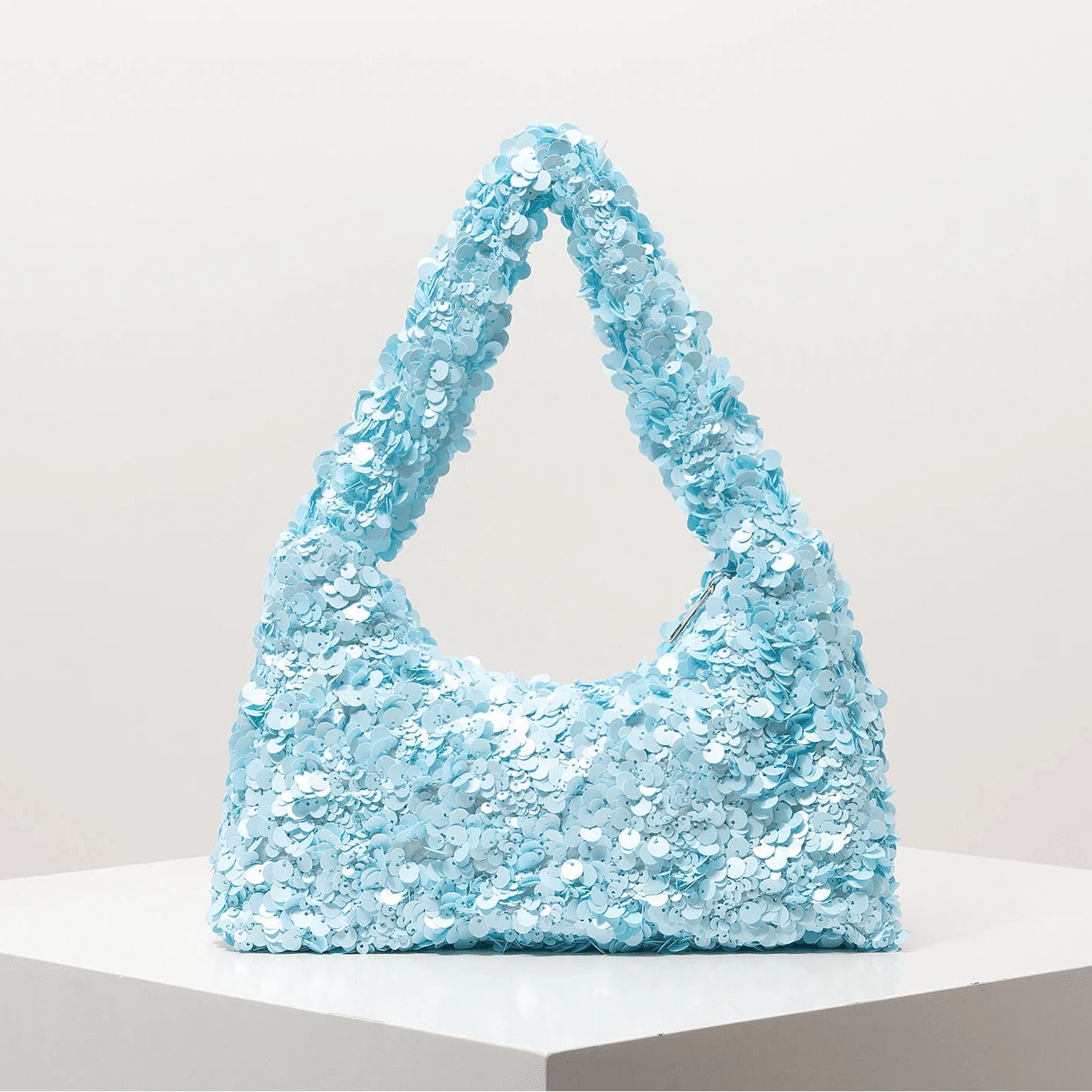 SOERA Sophia Sequin Evening Shoulder Bag - Bag -  Blue