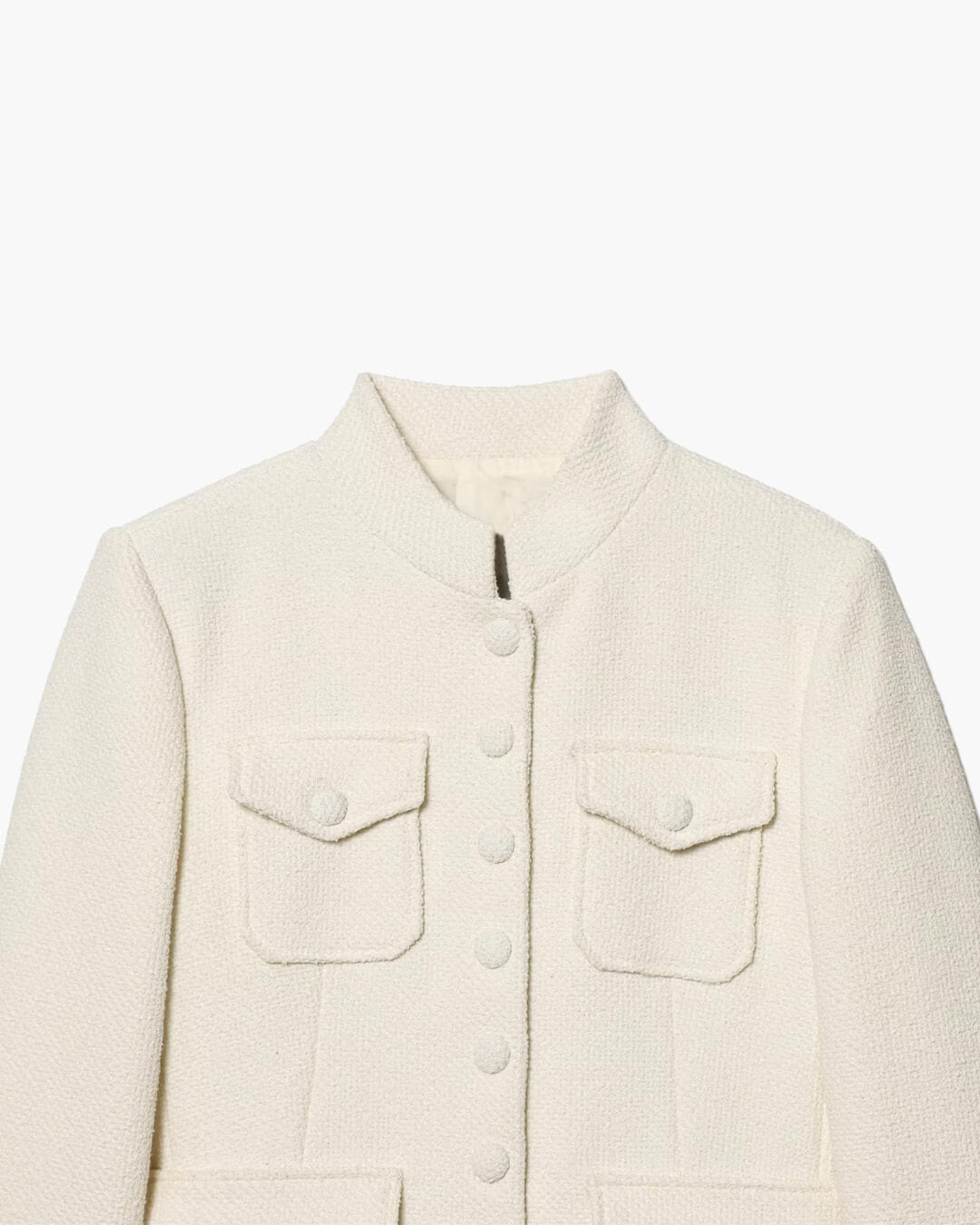 SOERA Fiona Stand Collar Flap Pockets Blazer - Blazer - SOERA-353795-ASP-L-60291 L