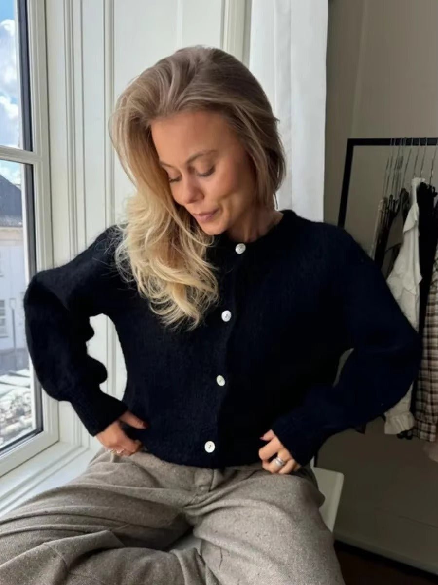 SOERA Hazel Soft Knit Cardigan - Cardigans - 3256809862684170-;hL1763778892234505914 Black S