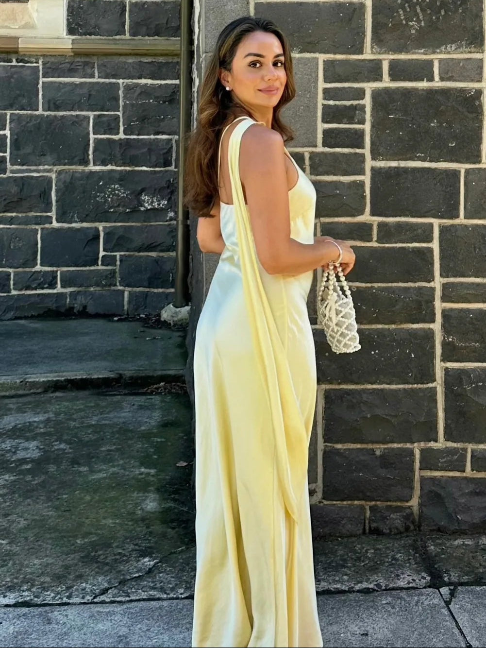 SOERA Sofia One-Shoulder Silk Evening Gown - Dress - SOERA-468995-DEF-OS-78852 M