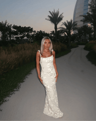 Abito Maxi Fiona Senza Maniche Floreale