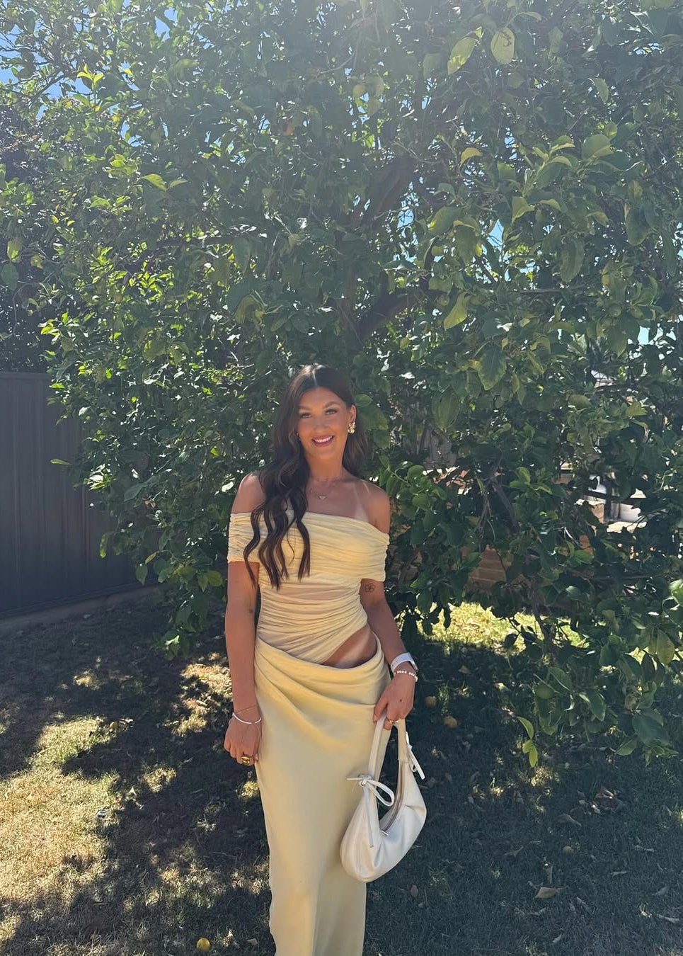 SOERA Jessa Offshoulder Mesh Maxi Dress - Dresses - LF1776061224040392295 L