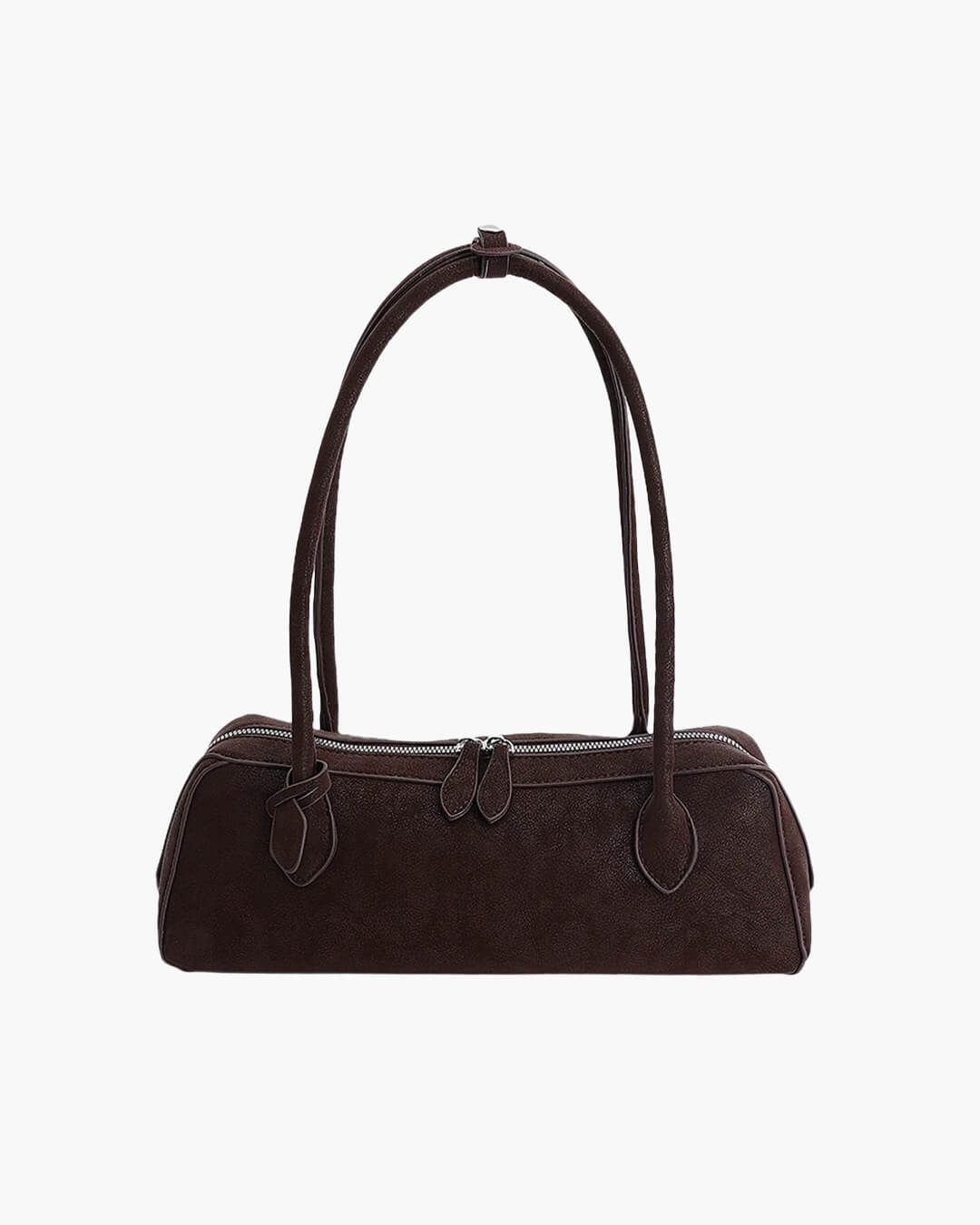 SOERA Adora Suede Baguette Bag - Handbags - 1005010811841873-;GZ1775445302810991398 White