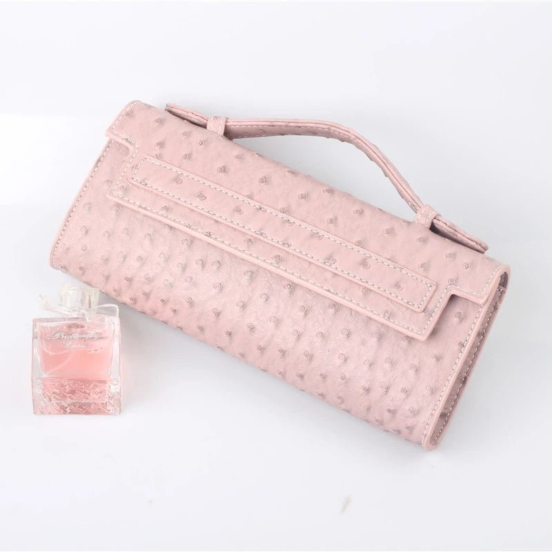 SOERA Bianca Embossed Clutch - Handbags -  Pink
