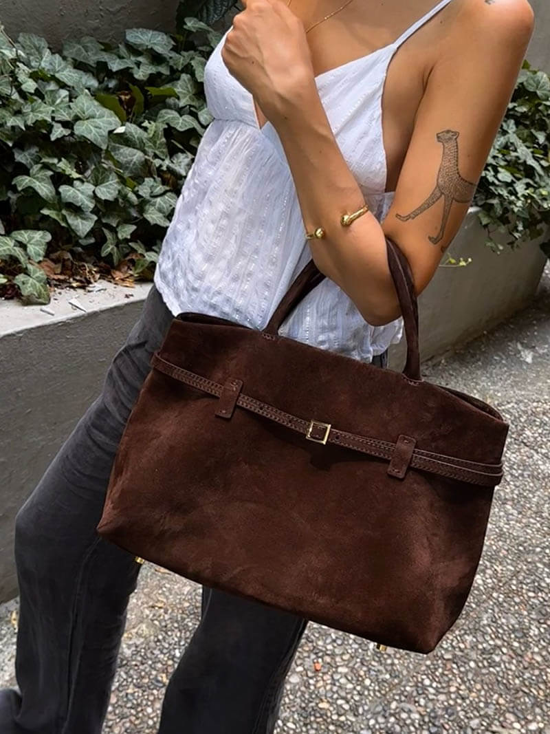 Dalila Tasche aus Kunstvelours