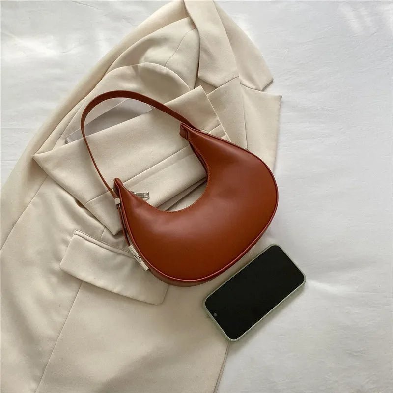 SOERA Tyla Leather Shoulder Bag - Handbags -  Beige Regular