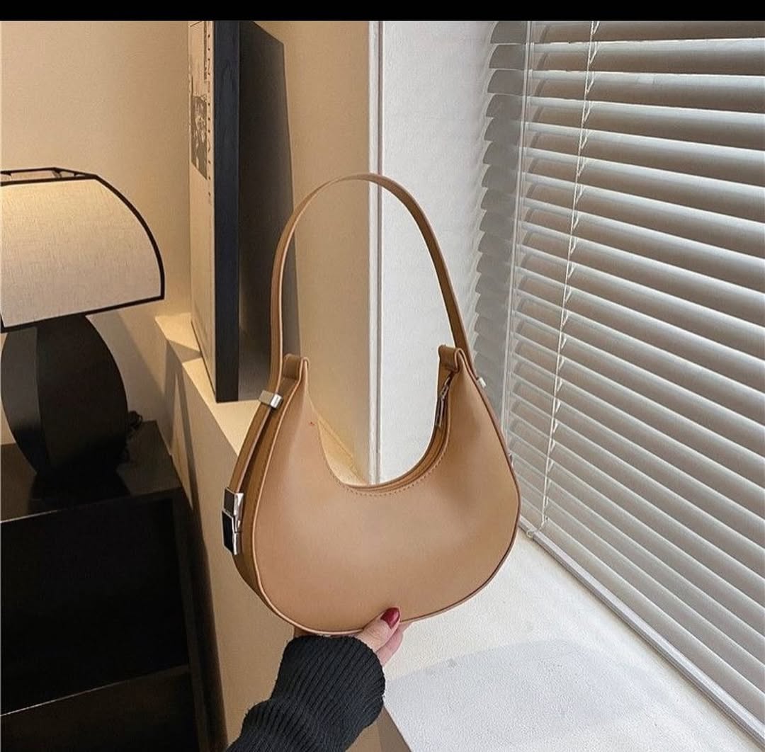 SOERA Tyla Leather Shoulder Bag - Handbags -  Beige Regular