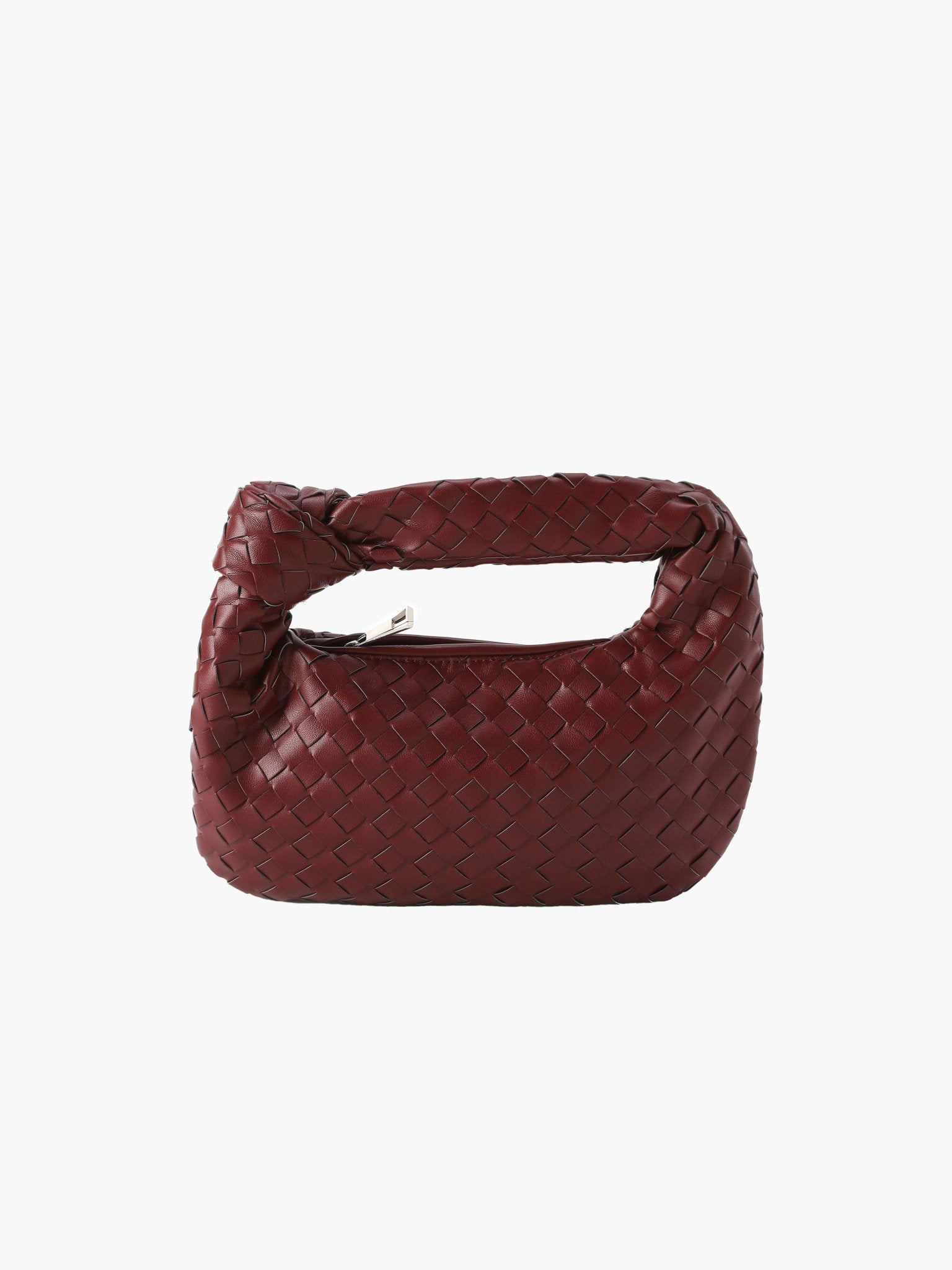 SOERA Woven bag mini - Handbags - DBAD2-QK389009 burgundy