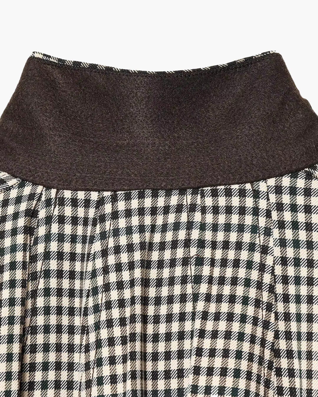 SOERA Emma High Neck Checked Bomber Jacket - Jacket - SOERA-331395-ONL-S-01219 S