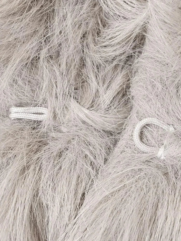 SOERA Dana Faux Fur Hooded Jacket - Jackets - 3256810231099988-;Gb1766554850638474644 M Light Gray