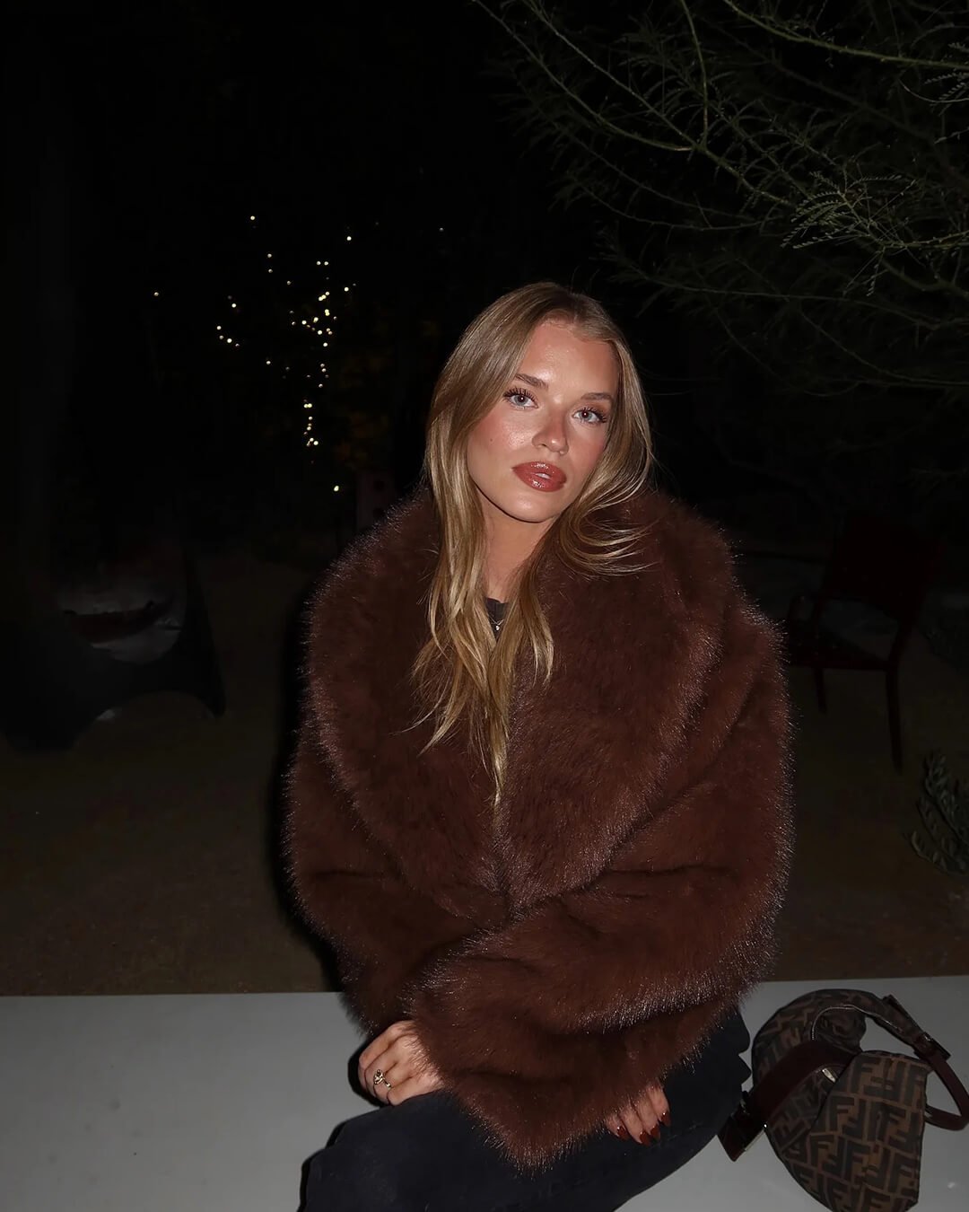 SOERA Elsa Short Faux Fur Coat - Jackets - Es1765494947088886990 Burgundy XS