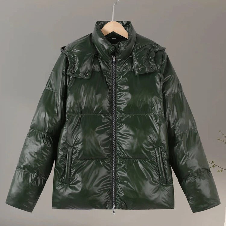 SOERA Lora Puffer Jacket - Jackets - ag1762345864135646489 Green M