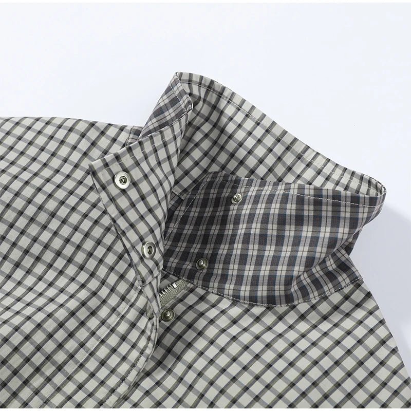 SOERA Marnie Check Hooded Zip Jacket - Jackets - 1005011795742449-;ej1775592292252208532 Beige S