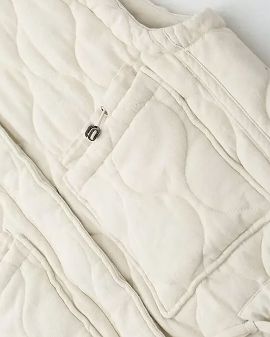 SOERA Micah Stand - Collar Pocket Vest - Jackets - 1005007491278804-;zd1768904312510674616 Beige M