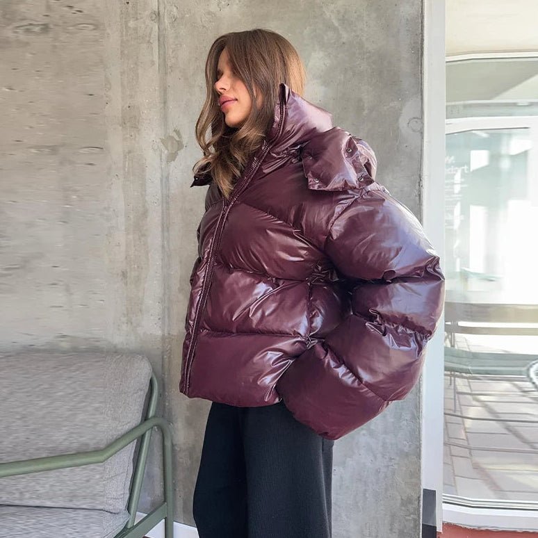Nica Giubbotto Puffer con Cappuccio