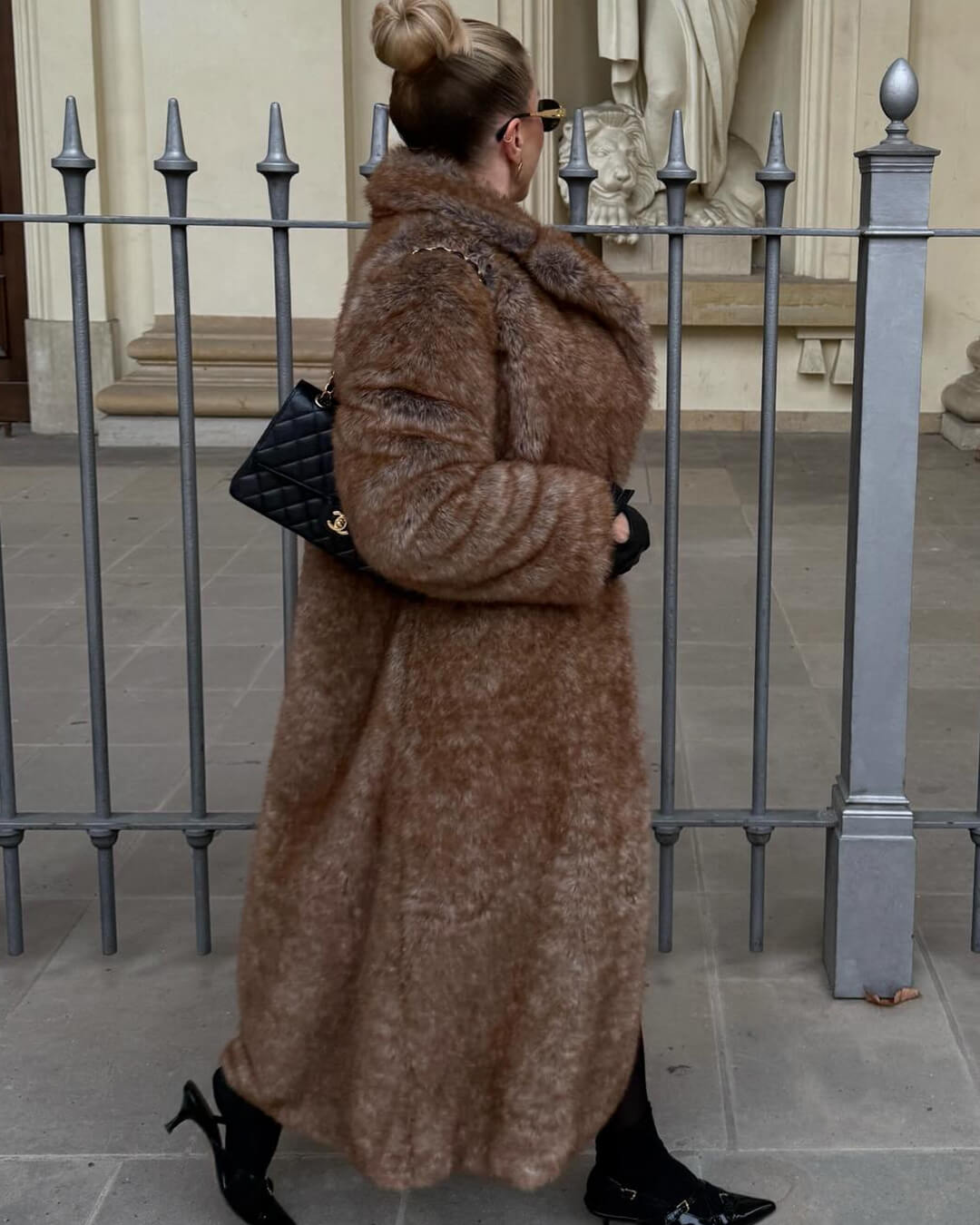 SOERA Paloma Faux Fur Long Coat - Jackets - 3256810289297476-;Pg1766554850742525317 S Brown