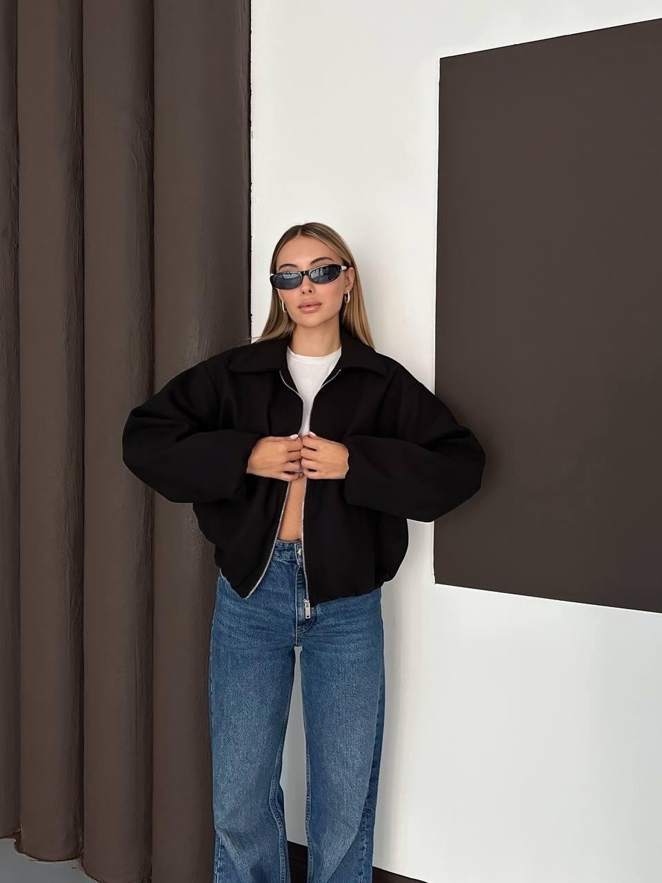 SOERA Seraphina Puffed Bomber Jacket - Jackets - 1005009867474745-;Oh1774621553514582450 Black M