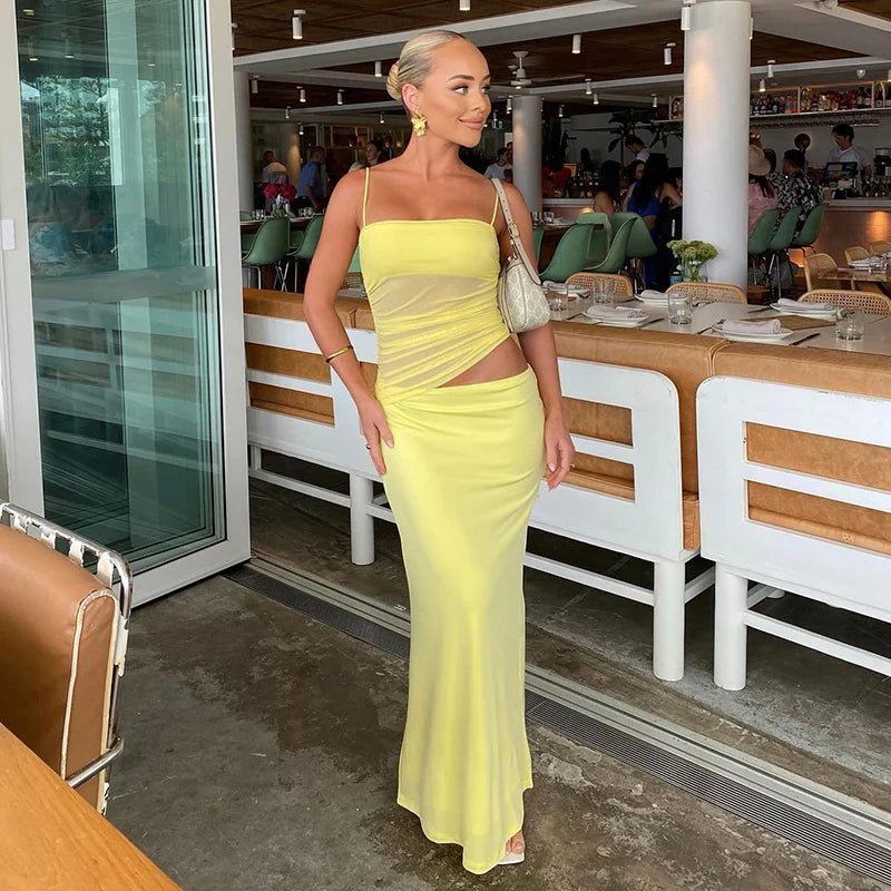Set abito crop due pezzi Ava