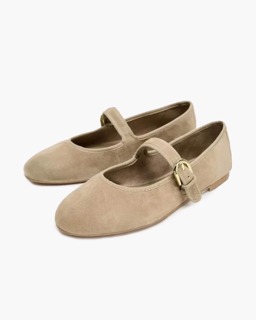 SOERA Morgana Suede Ballet Flats - Shoes - 1005009818581783-;UY1774012031157983421 39
