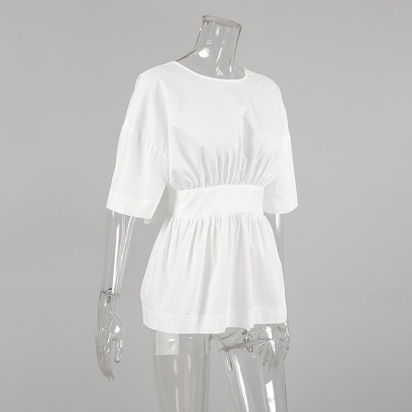 SOERA Clarisse White Tuco Top - Tops - np1770344797578428102 M