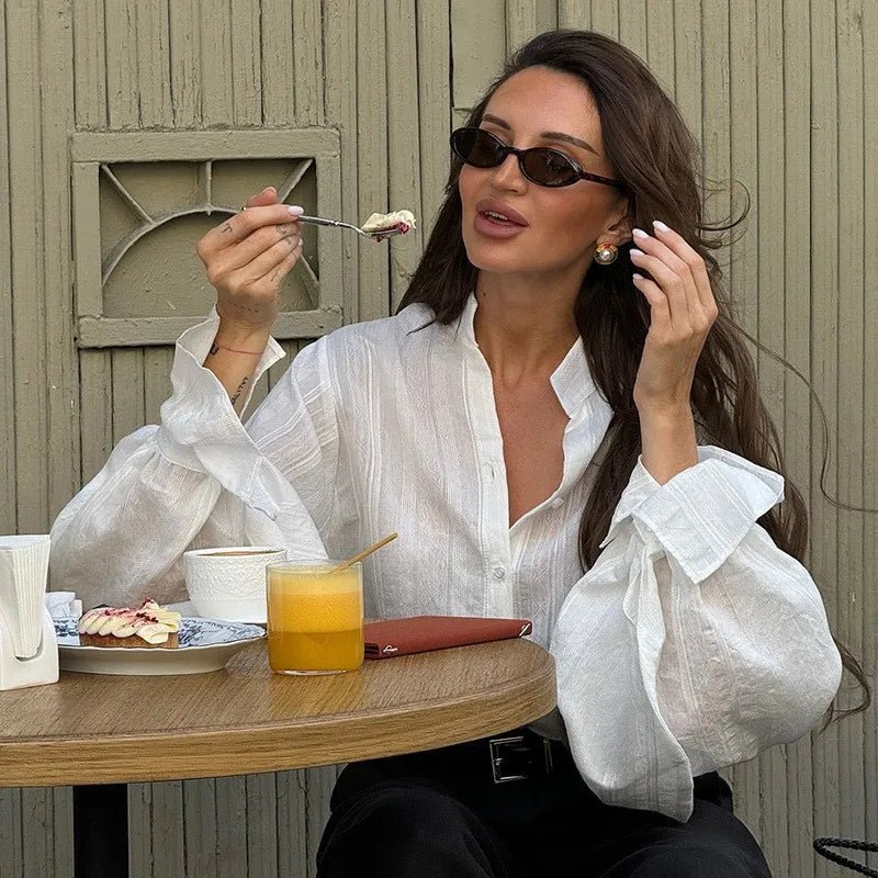 SOERA Marielle Oversized Blouse - Tops - 1005010378960962-;fu1770053333679093550 XL